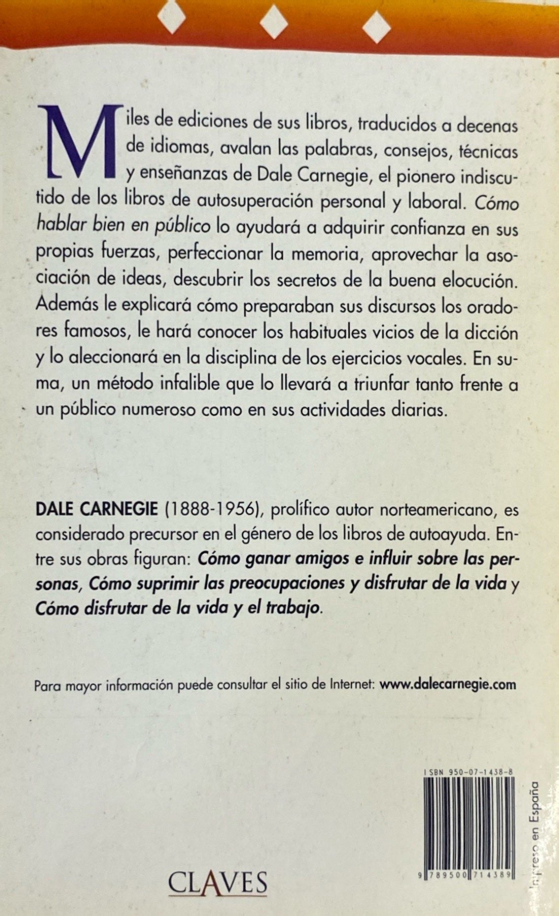 Cómo hablar ne público | Dale Carnegie