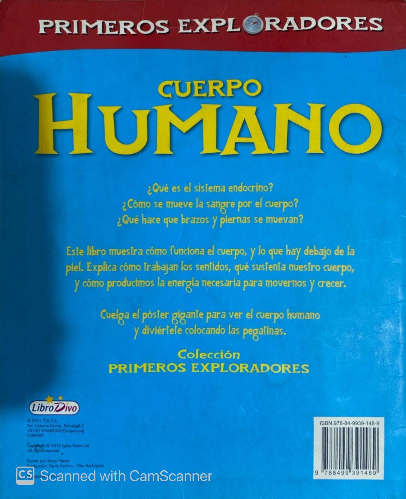 Primeros exploradores cuerpo humano