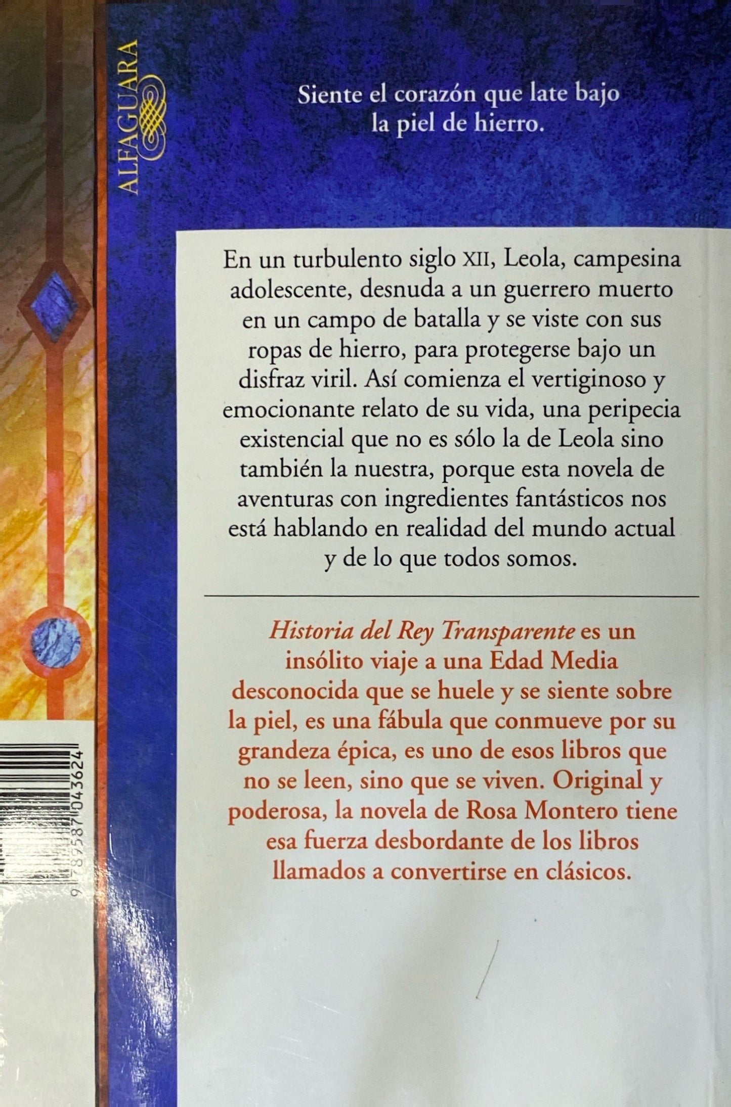 Historia del rey transparente | Rosa Montero