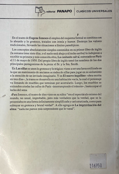 La cantante calva | Eugene Ionesco