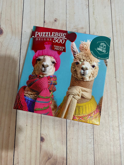 Rompecabezas de 500 piezas Alpacas
