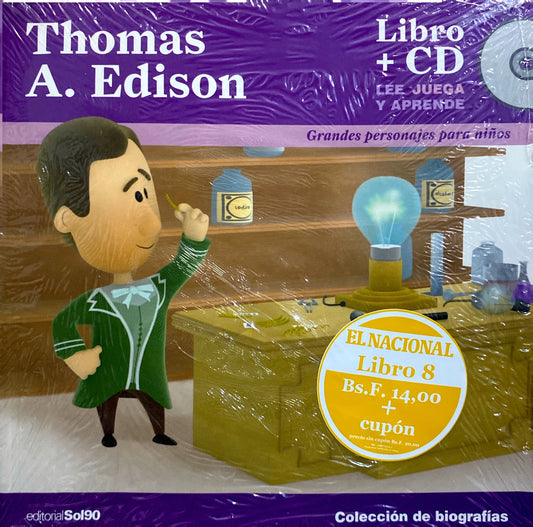 Grandes personajes para niños: Thomas A. Edison