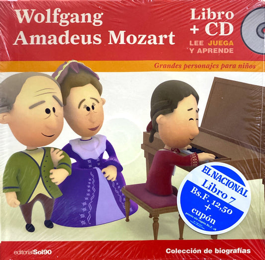 Grandes personajes para niños: Wolfgang Amadeus Mozart