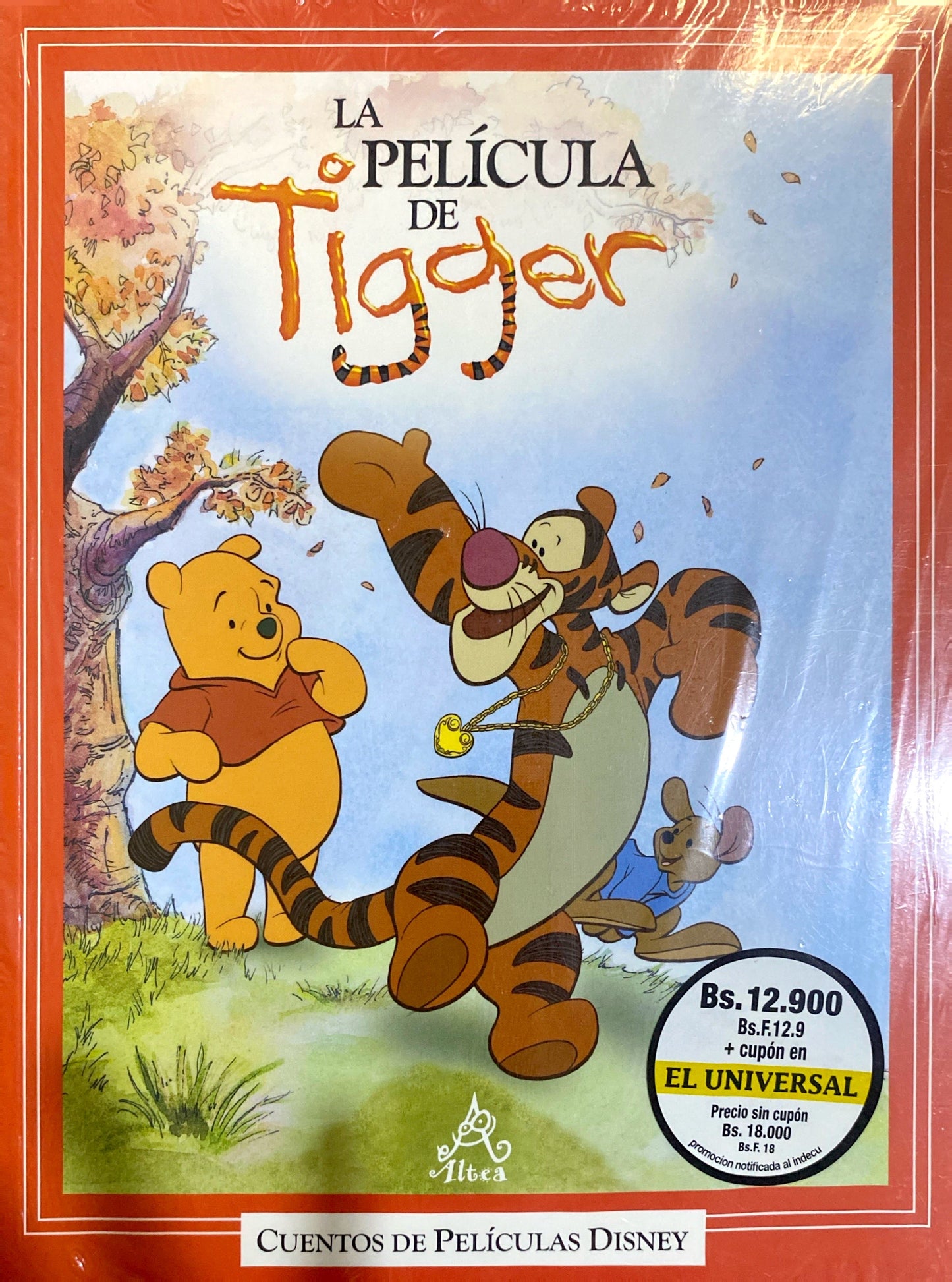 Cuentos de peliculas de Disney - La película de Tigger y Las aventuras de Winnie Pooh