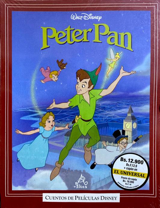 Cuentos de peliculas de Disney - Peter pan y Dumbo