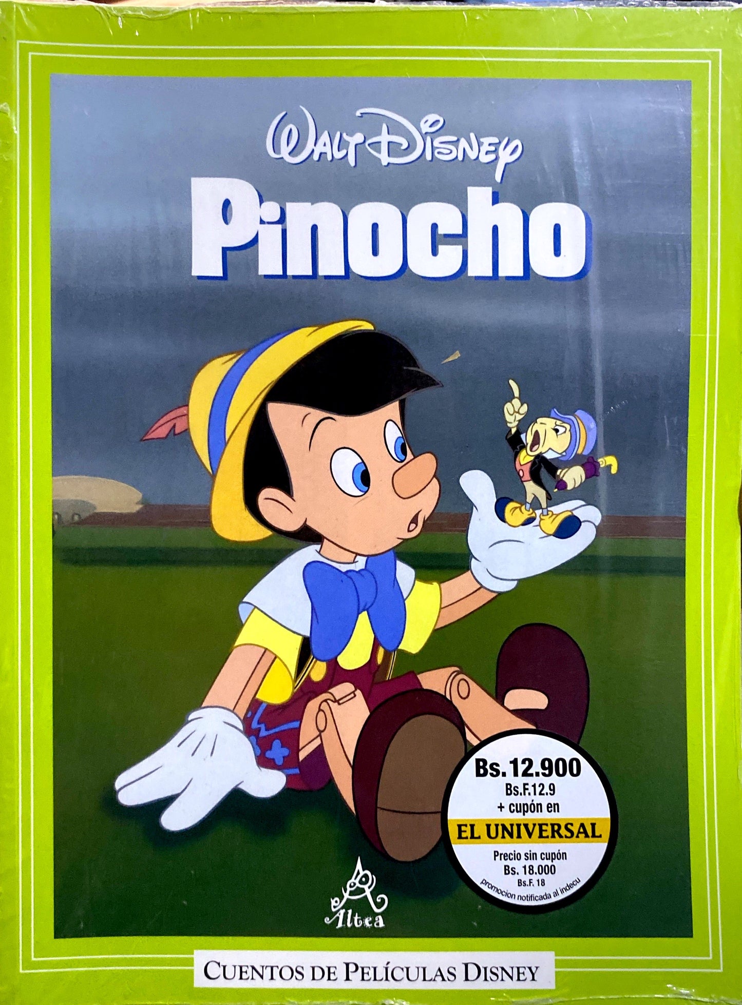 Cuentos de peliculas de Disney - Pinocho y Bambi 2