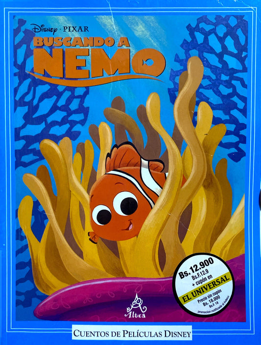 Cuentos de peliculas de Disney - Buscando a Nemo y Los increibles