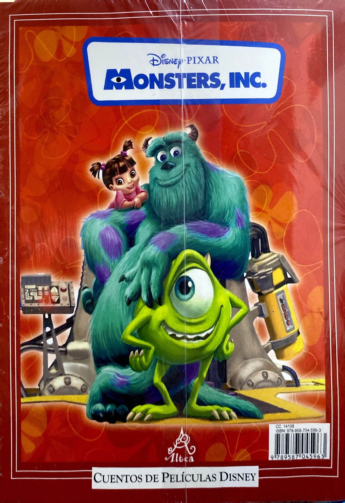 Cuentos de peliculas de Disney - Cars y Monster Inc