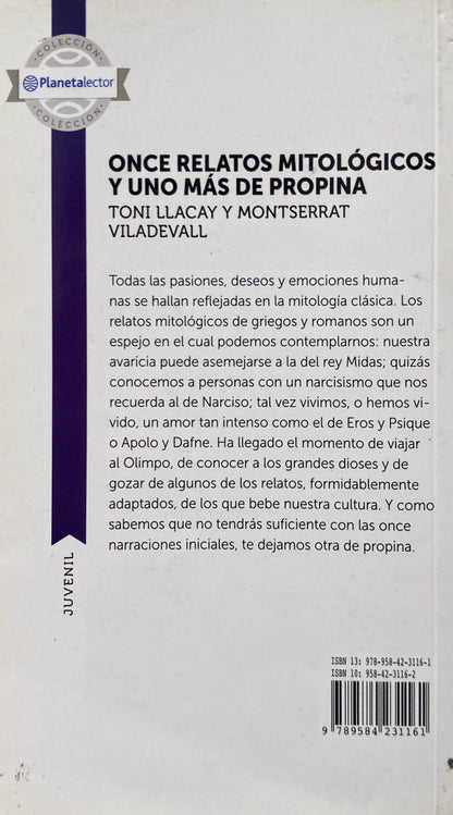 Once relatos mitológicos y uno más de propina | Tony Llacay