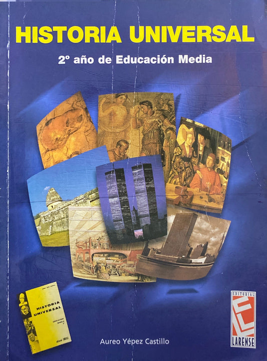 Historia universal 2do año Editorial Larense