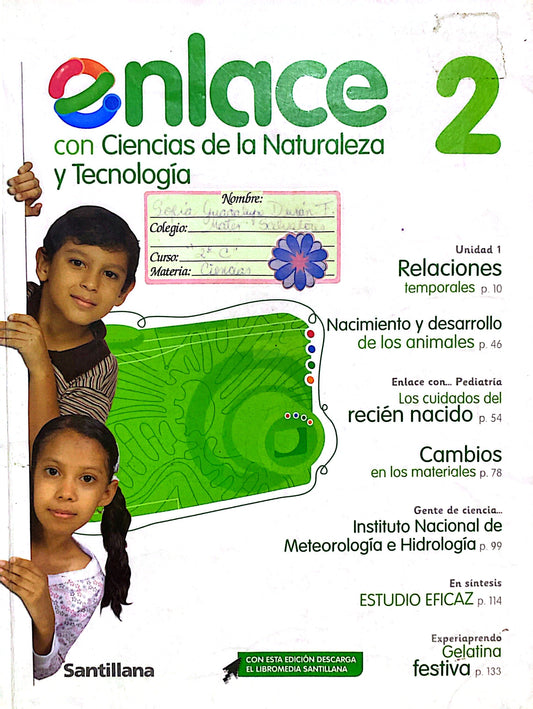 Enlace con ciencias de la naturaleza y tecnología 2