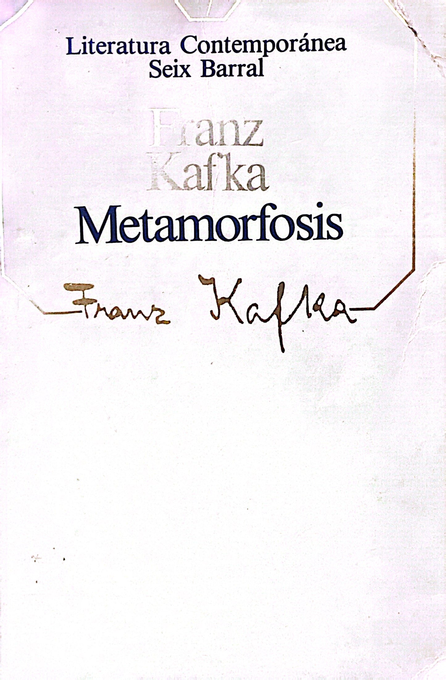 La metamorfosis | Franz Kafka