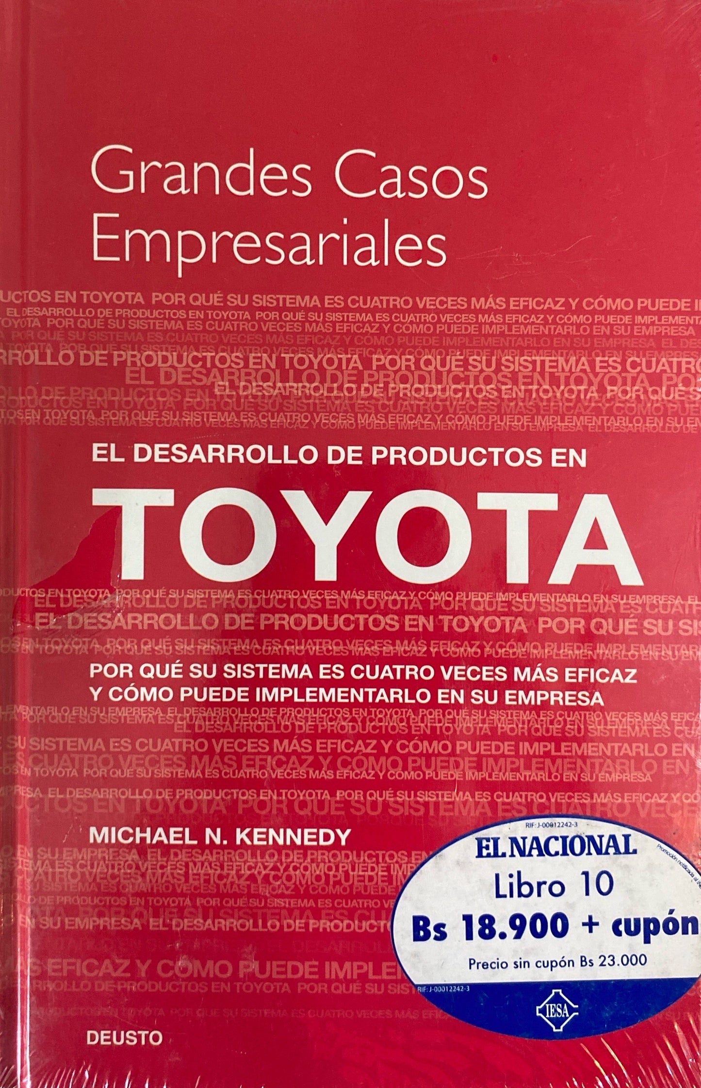 Grandes Casos Empresariales en Toyota | Michael N. Kennedy