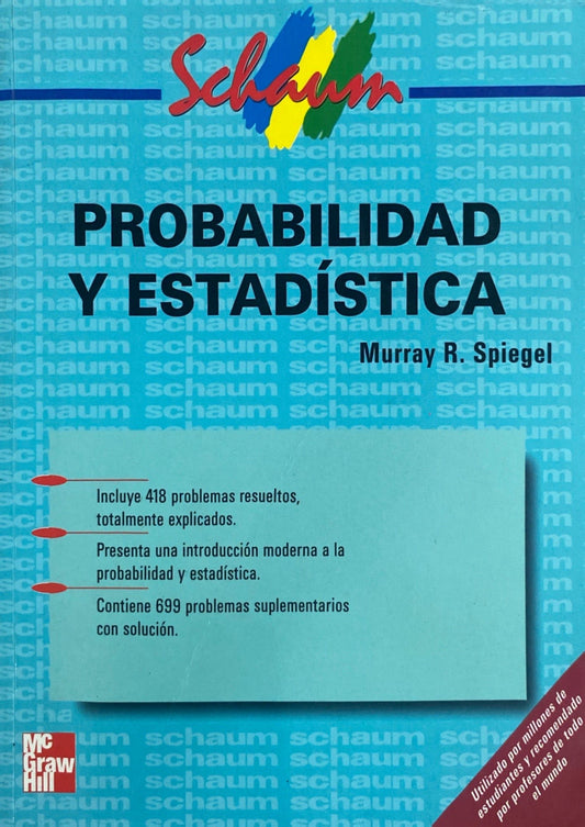 Probabilidad y estadística | Murray R. Spiegel