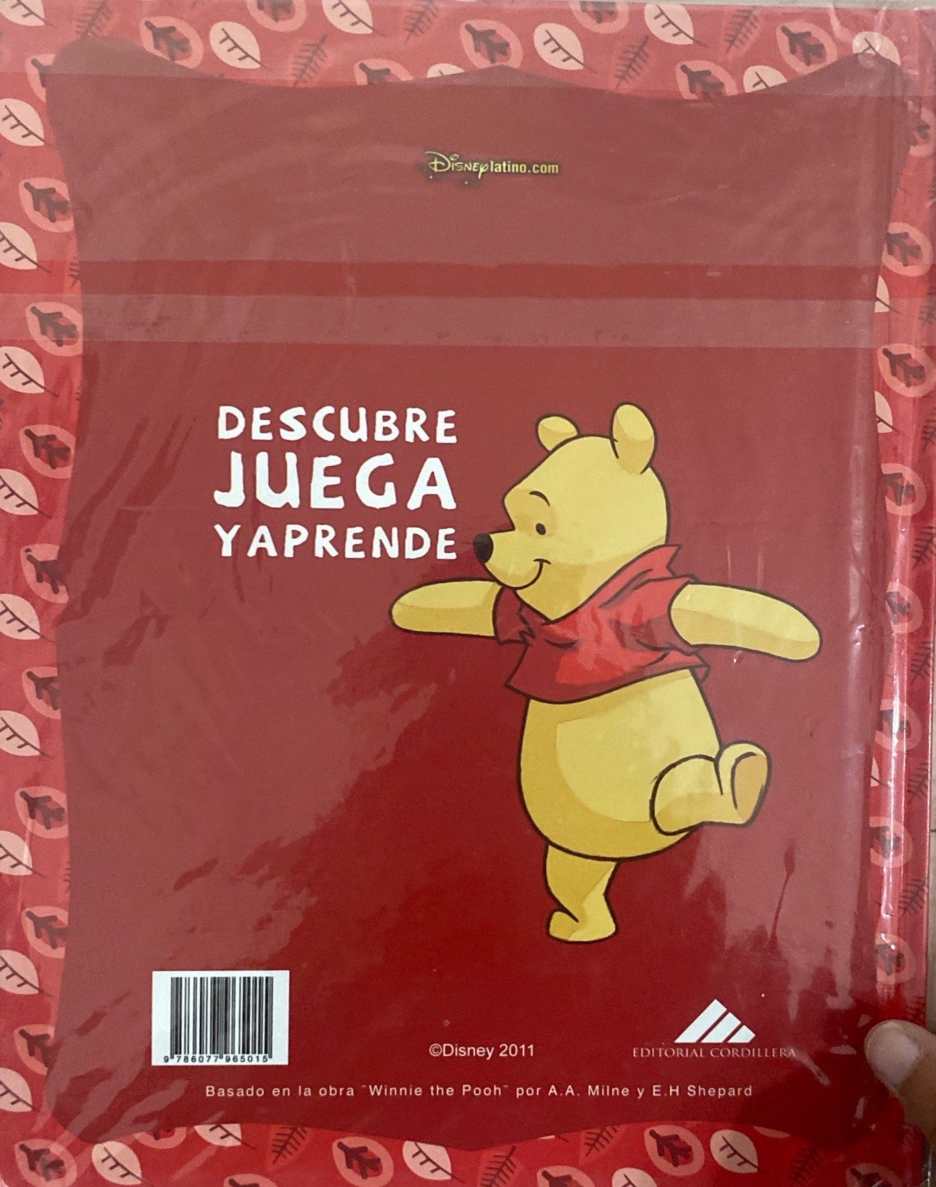 Winnie the Pooh desbre los números