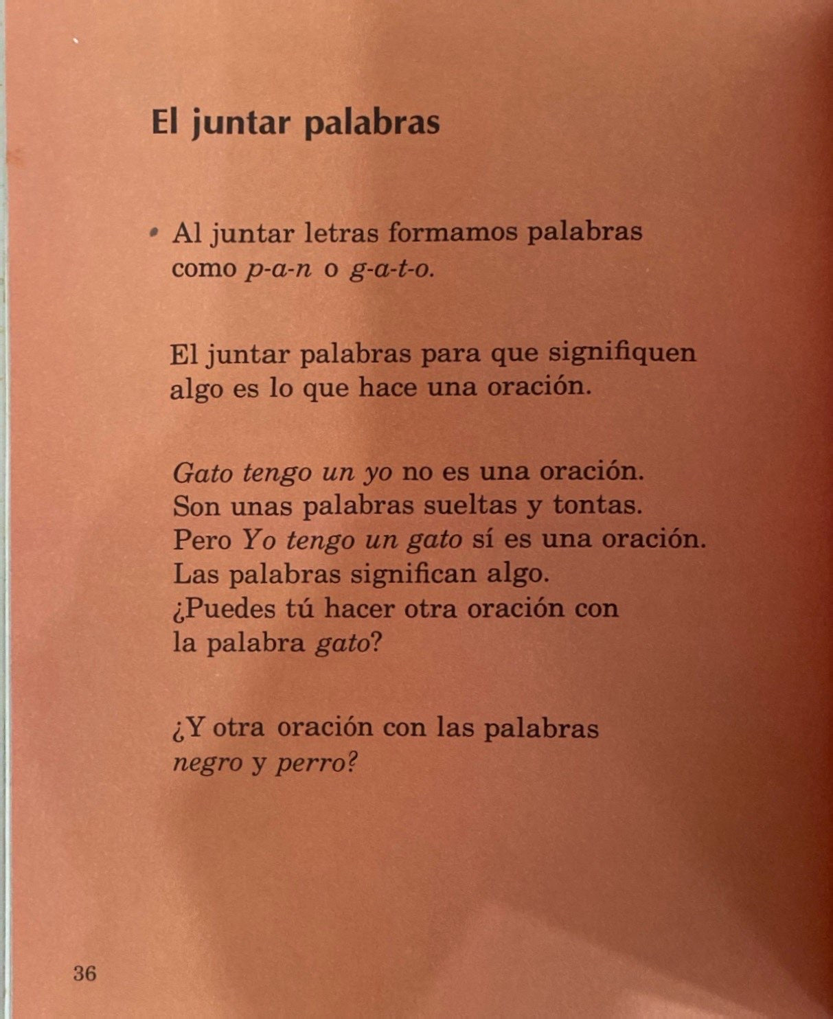 Palabras