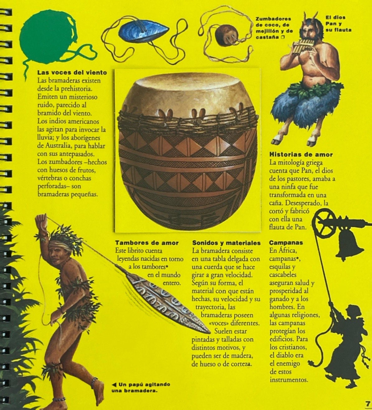 Libro La música y los instrumentos de Biblioteca Interactiva, image size:1195x1320