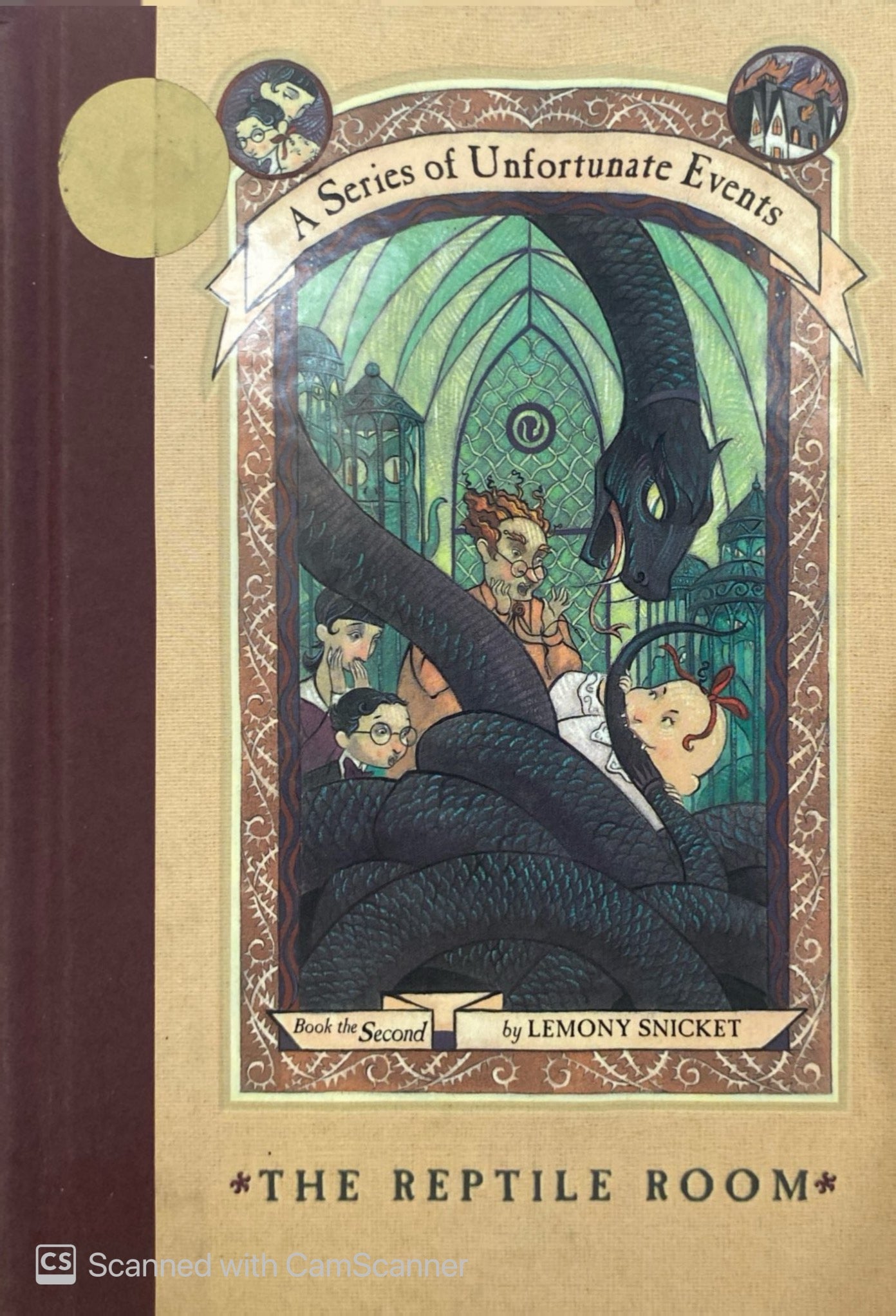 A series of unforunate events The reptile room | Lemony Snicket