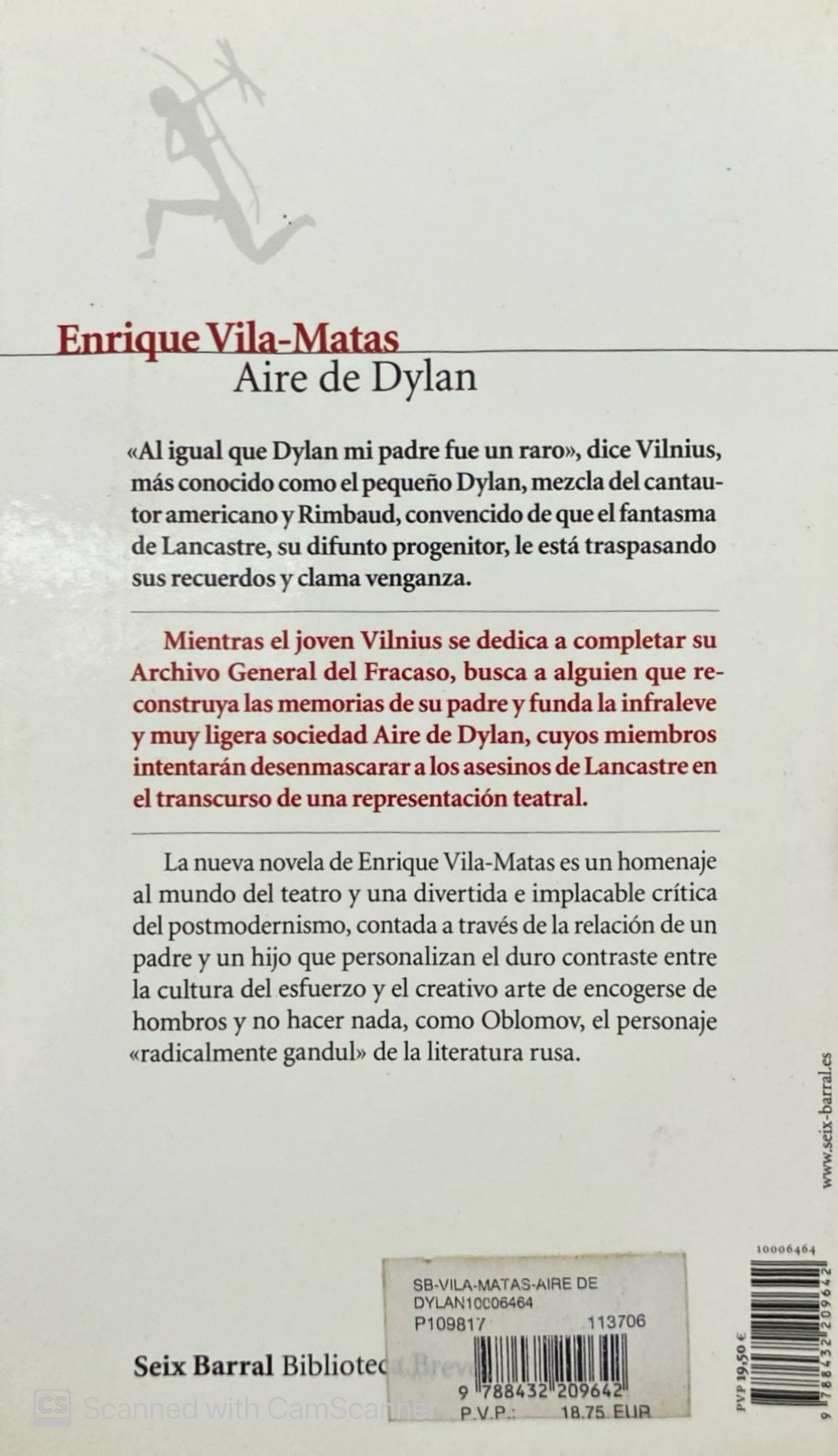 Aire de Dylan | Enrique Vila-Matas