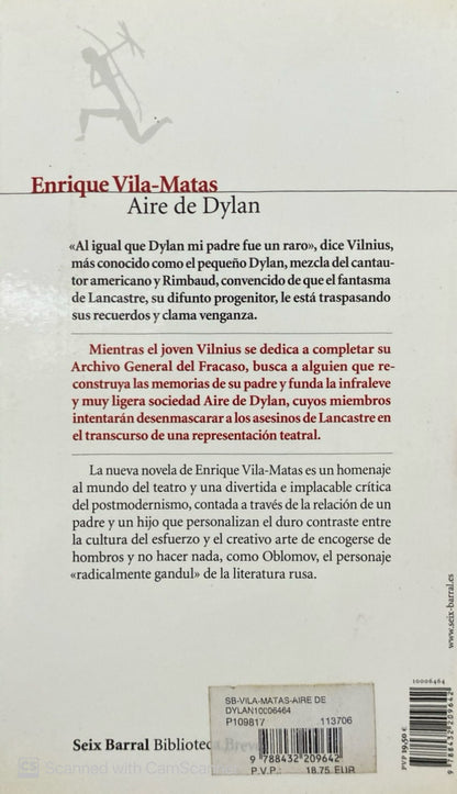 Aire de Dylan | Enrique Vila-Matas