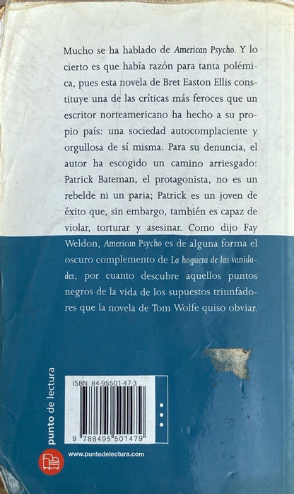 American Psycho | Bret Easton Ellis