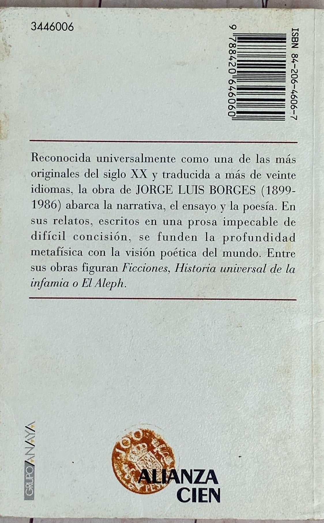 Artificios | Jorge Luis Borges