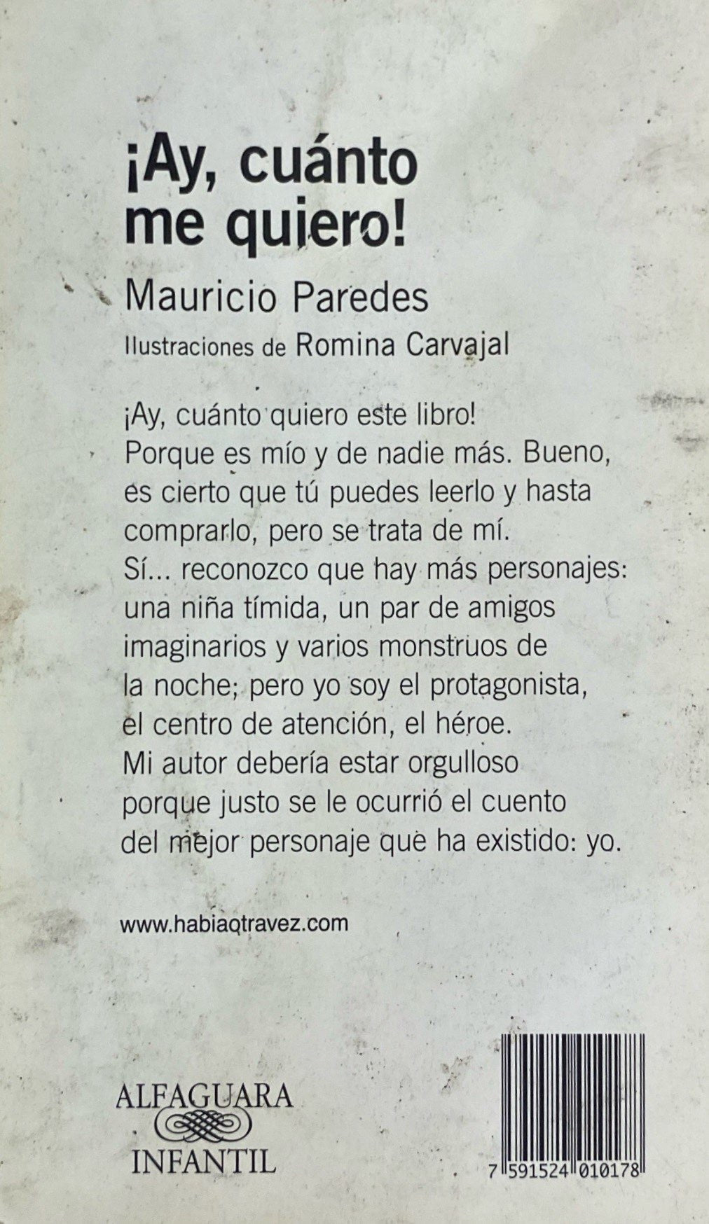Ay cuánto me quiero | Mauricio Paredes