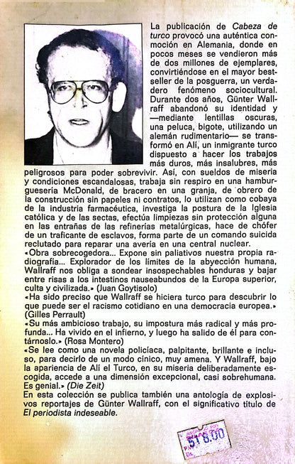 Cabeza de turco | Gunter Walltraf