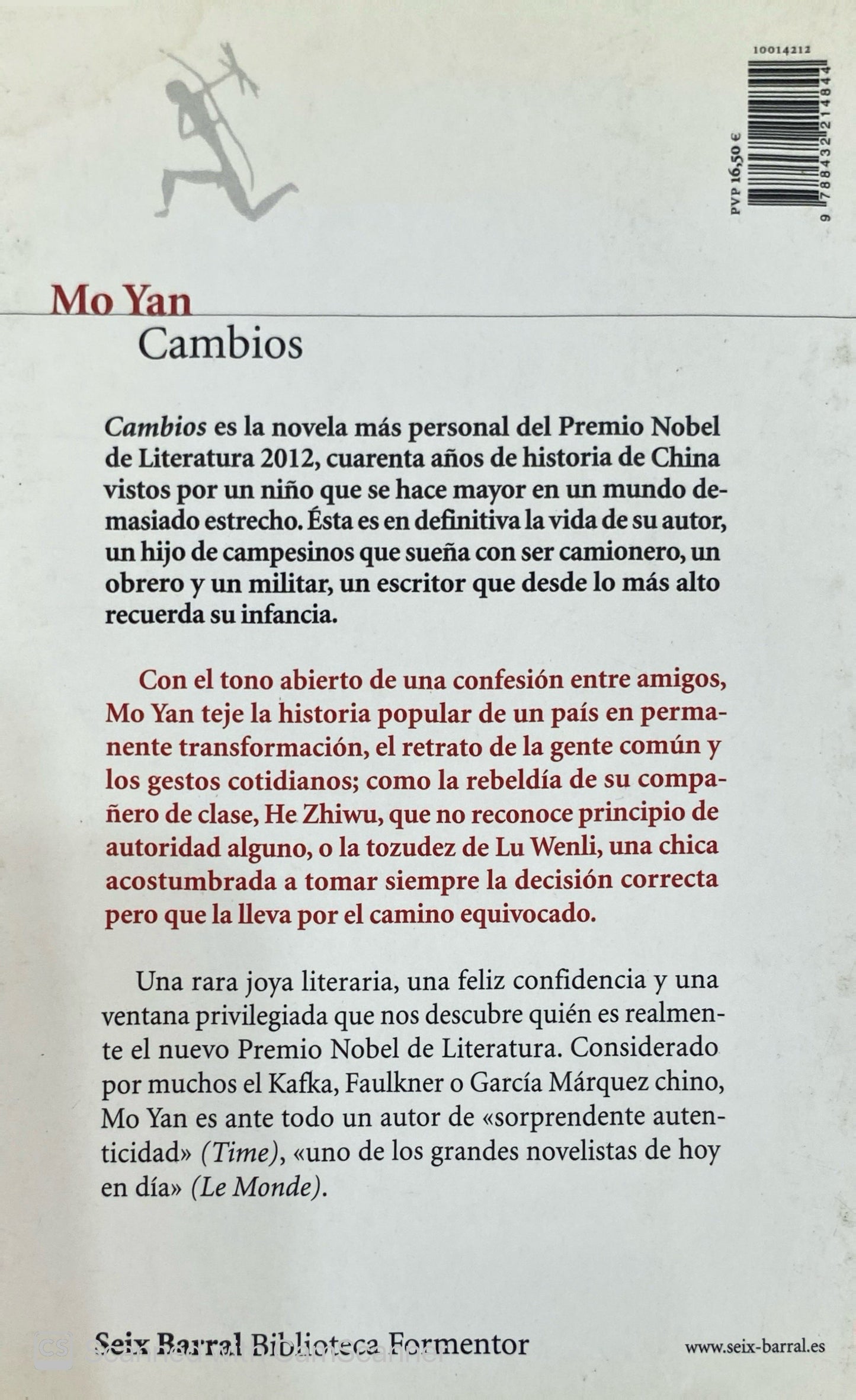 Cambios | Mo Yan