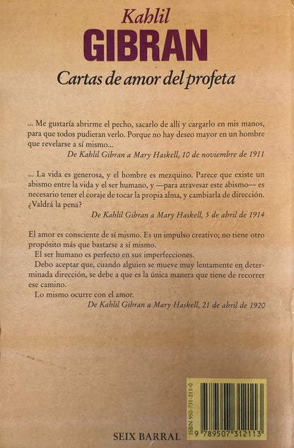 Cartas de amor del profeta | Kalil Gibran