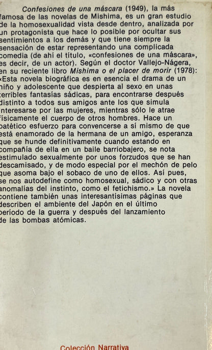 Confesiones de una máscara | Yukio Mishima