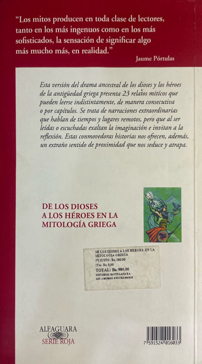 De los dioses a los héroes en la mitología griega | Frank Salcedo