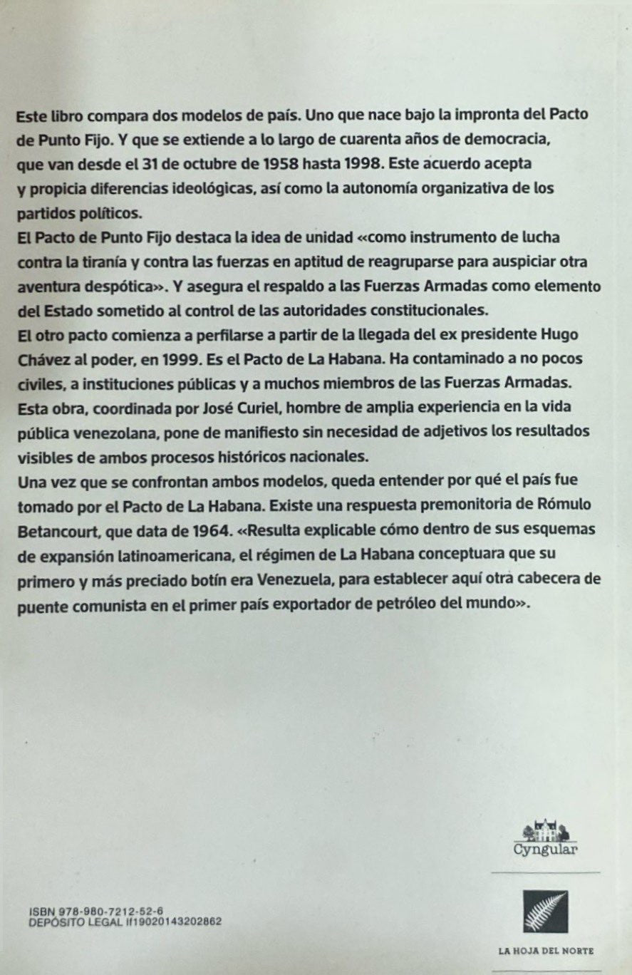 Del pacto de punto fijo al pacto de la habana | José Curiel