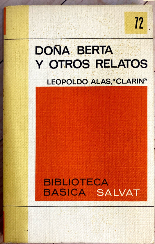 Doña berta y otros relatos | Leopoldo Alas Clarin