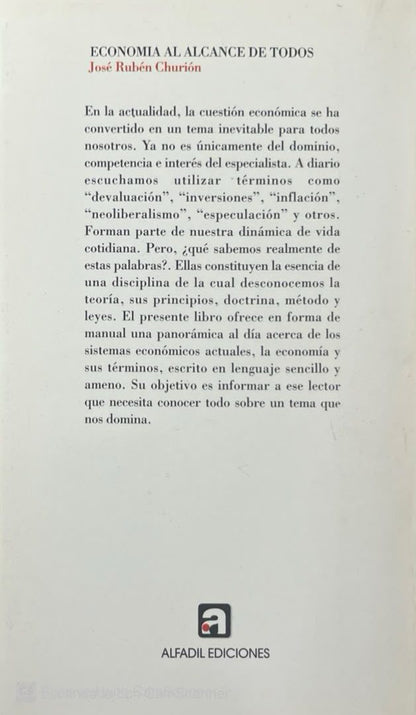 Economía al alcance de todos | José Rubén Churión