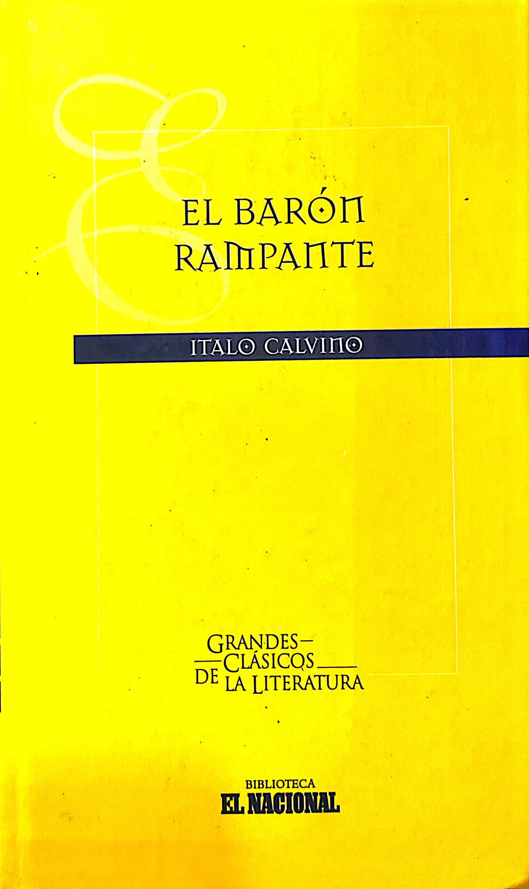 Libro El barón rampante de Italo Calvino – Libros.ccs