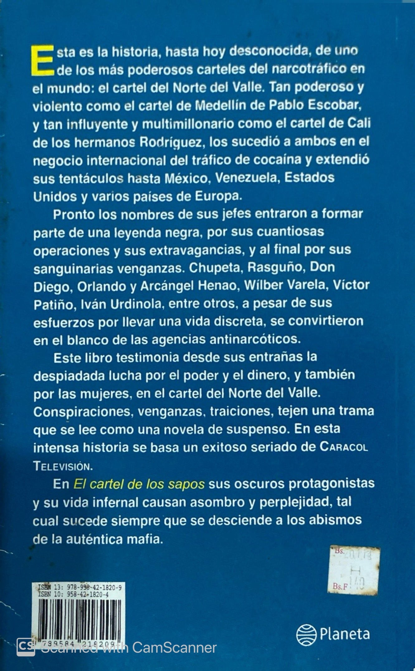 El cartel de los sapos | Andrés López López