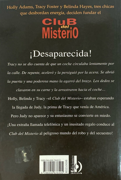 El club del misterio desparecida | Fiona Kelly