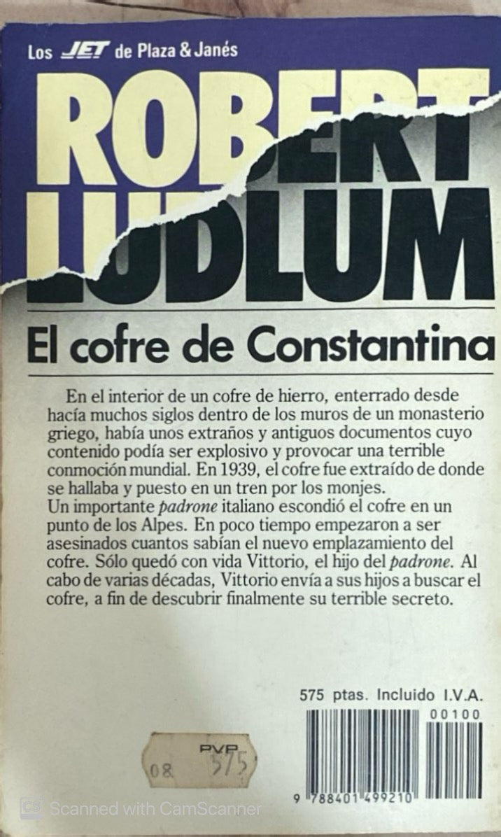 El cofre de Constantina | Robert Ludlum