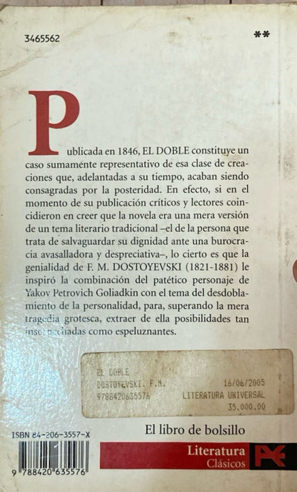 El doble | Fedor Dostoyevski