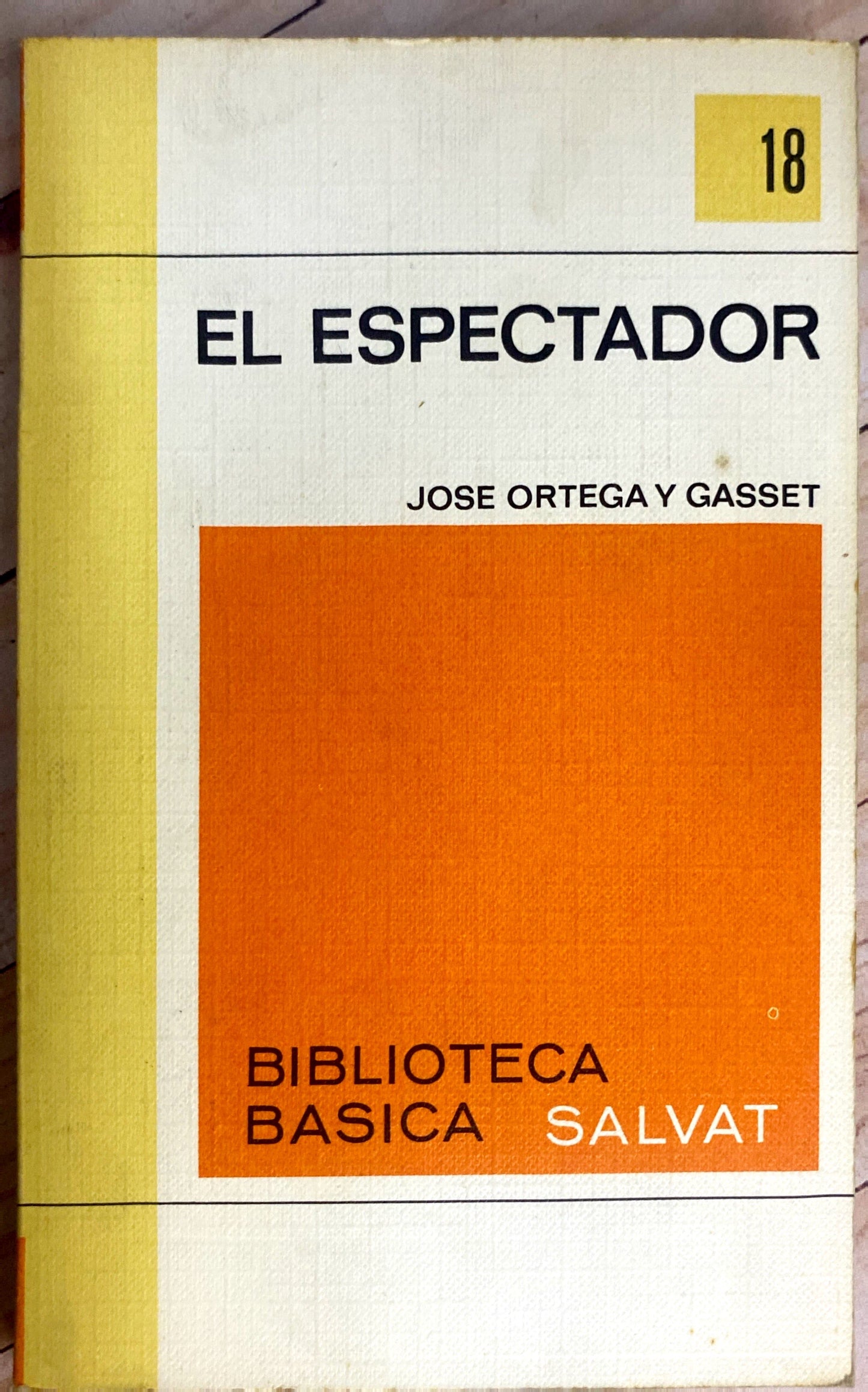 El espectador | Jose Ortega Gasset