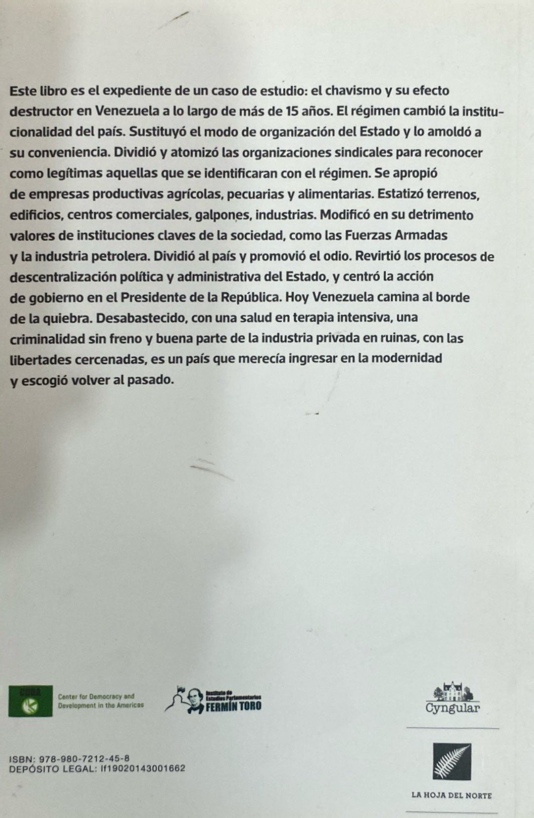 El expediente del chavismo | Fermín Lares