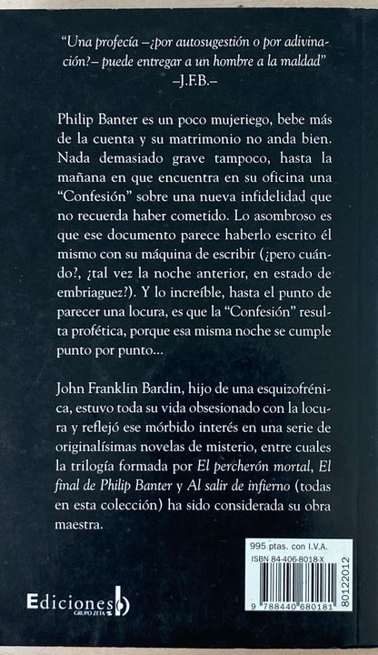 El final de Phillip Banter | John Franklin Bardin