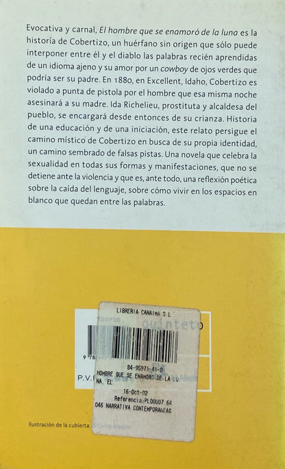 El hombre que se enamoró de la luna | Tom Spanbauer