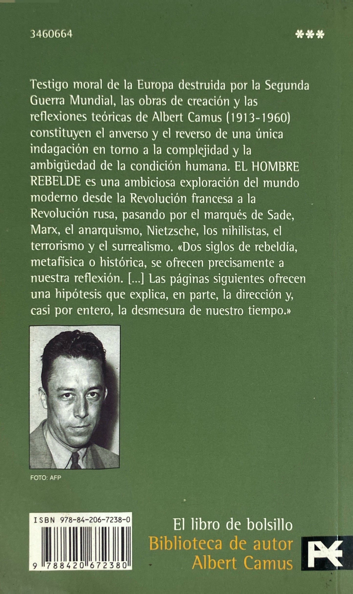 El hombre rebelde | Albert Camus