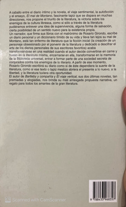 El mal de Montano | Enrique Vila-Matas