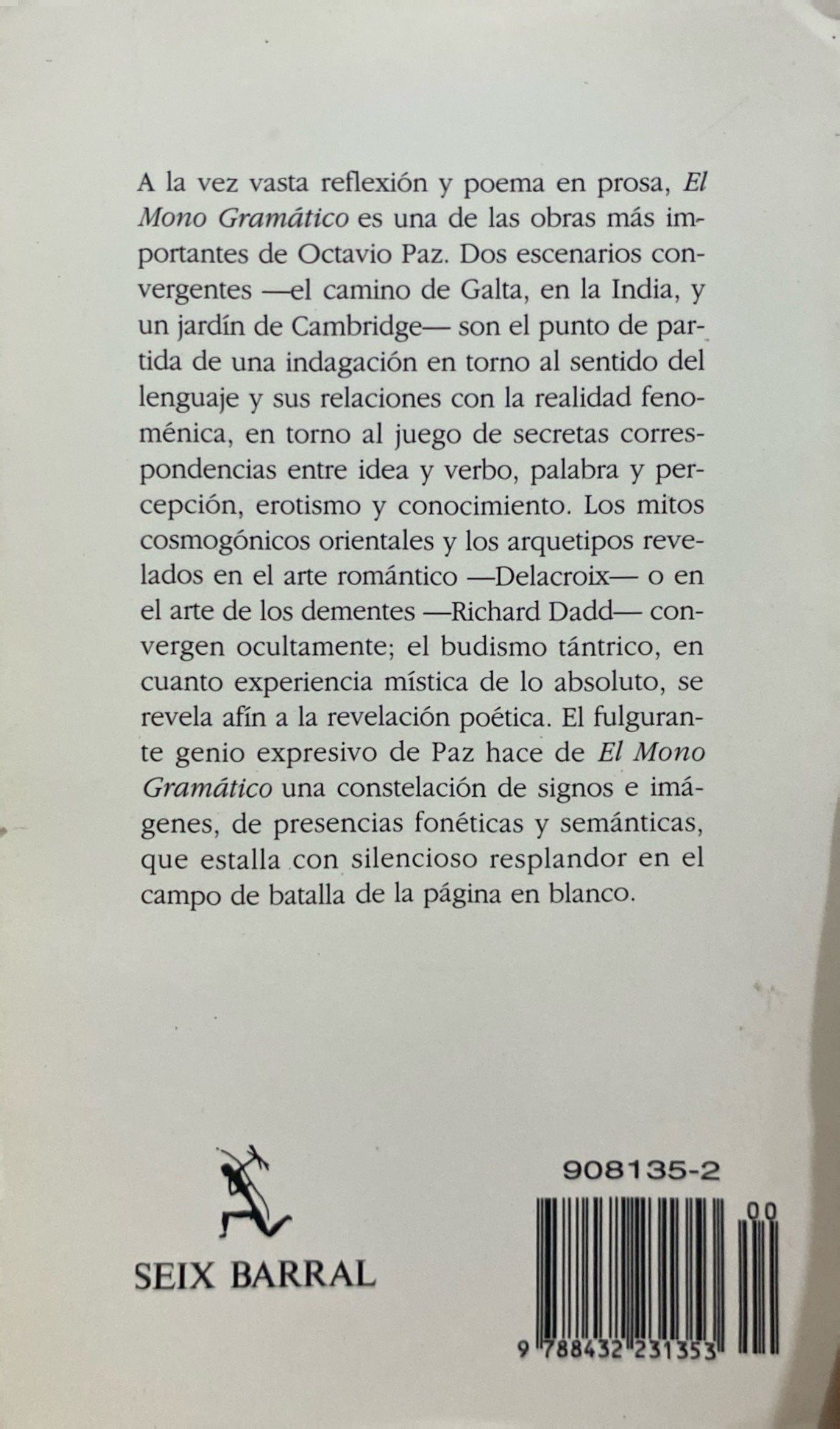 El mono gramático | Octavio Paz