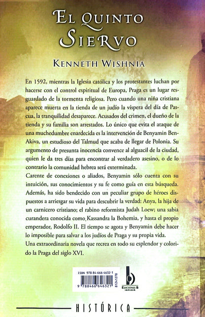 El quinto siervo | Kenneth Wishnia