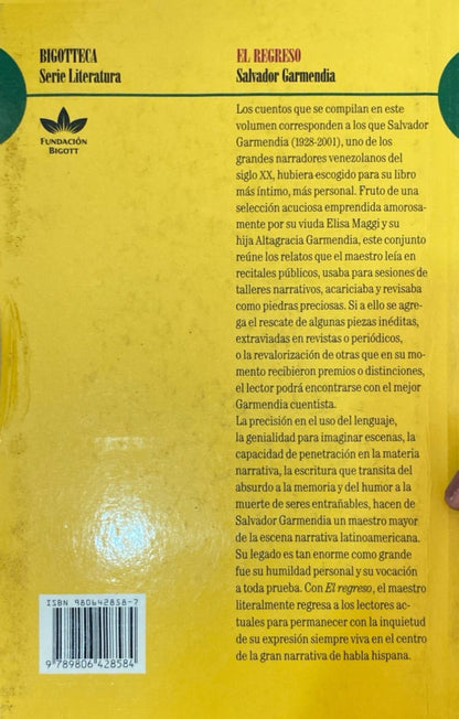 El regreso | Salvador Garmendia