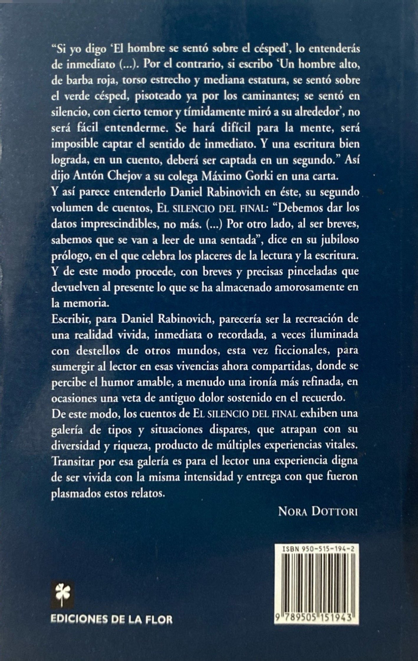 El silencio del final | Daniel Rabinovich